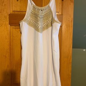 Lilly Pulitzer white dress.